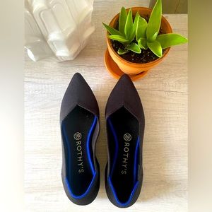 Rothy’s The Pointe. Black 7.5